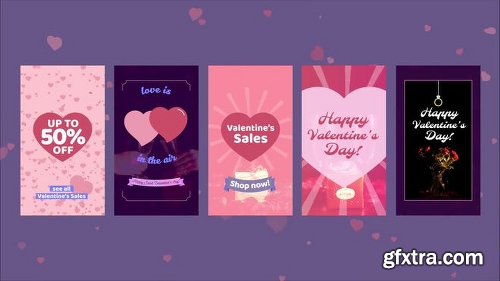 MotionArray Valentines Day After Effects 9in1 Bundle