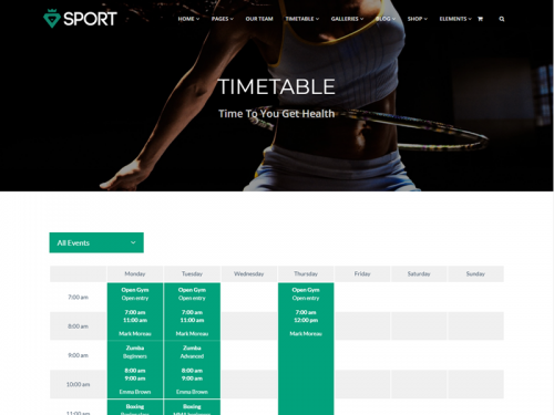 Timetable Template - Sport WordPress Theme - timetable-template-sport-wordpress-theme