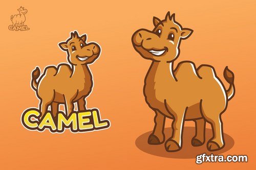 Camel - Mascot Logo