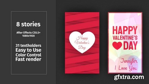 MotionArray Valentines Day After Effects 9in1 Bundle 2