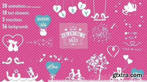 MotionArray Valentines Day After Effects 9in1 Bundle 2