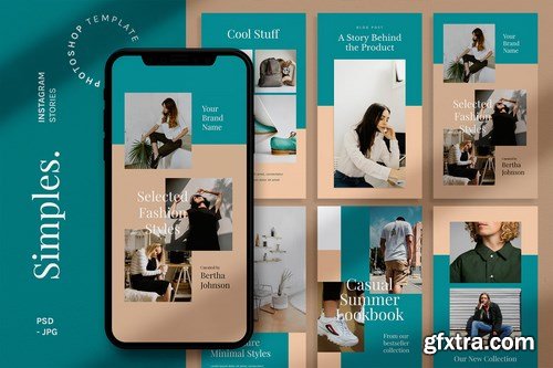 Simples - Instagram Story Template