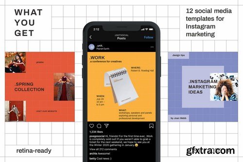 Unit Instagram Templates