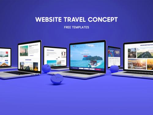 Travel HomePage Concept - travel-homepage-concept