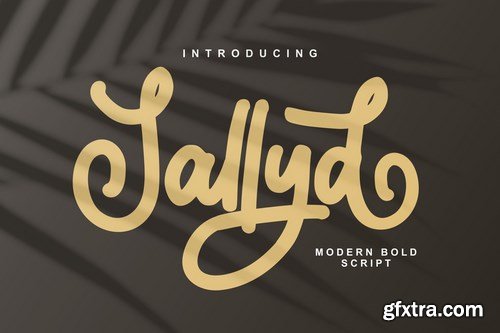 Sallyd Modern Blod Script