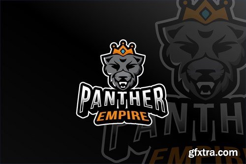 Panther Empire Esport Logo Template