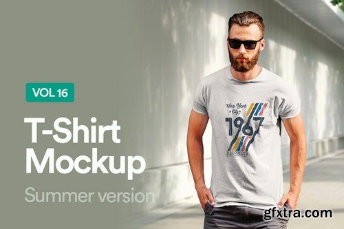 T-Shirt Mockup Vol 16