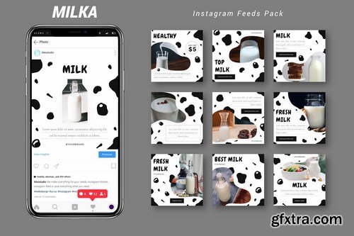 Milka - Instagram Feeds Pack