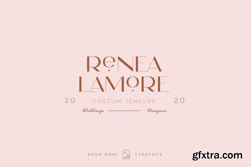 CM - Rosie Sans - Gorgeous Typeface 4488427