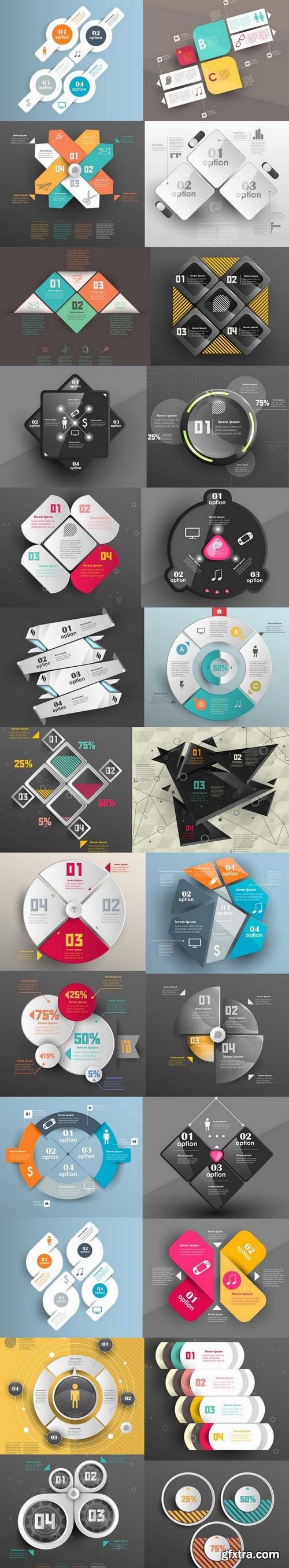 Business Infographics Design Elements