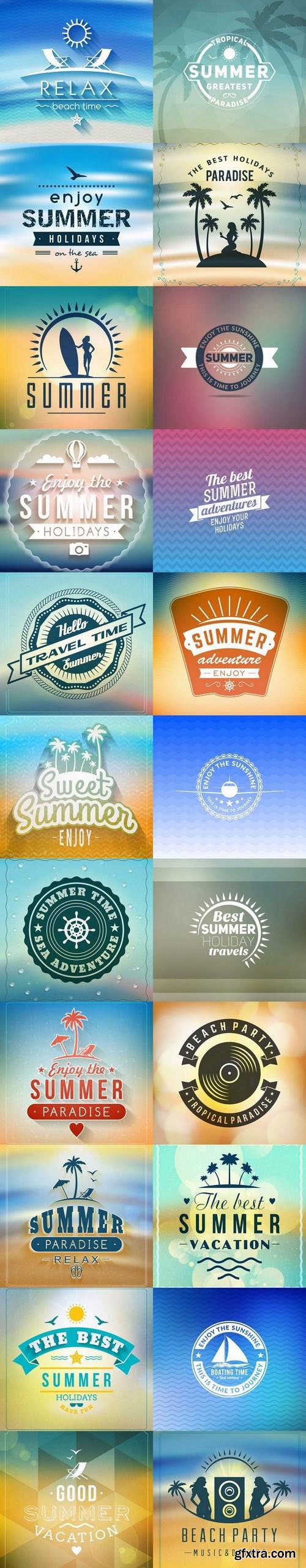 Summer Holidays Blure Background