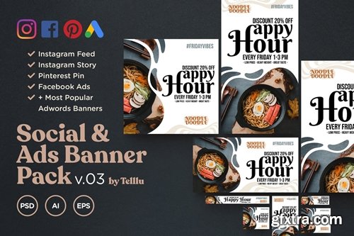 Social & Ads Banner Pack v03