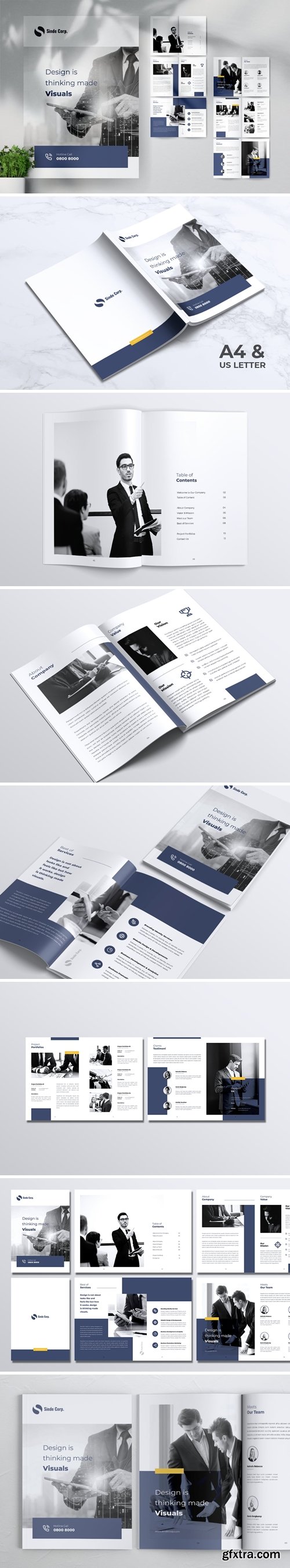 SINDE Creative Agency Company Profile Brochures