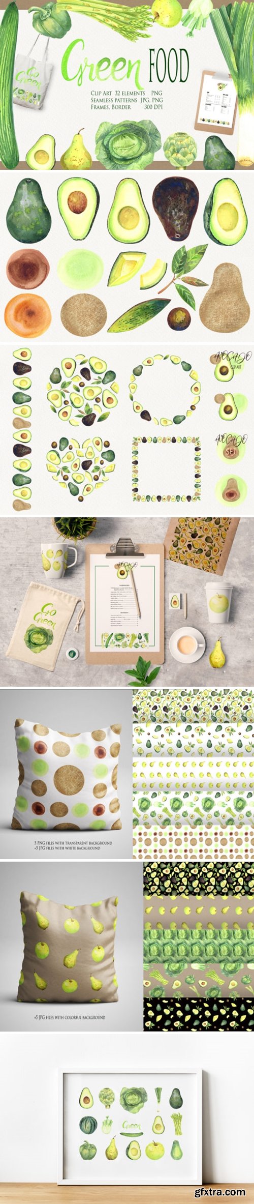 Green Food Clip Art 2757047