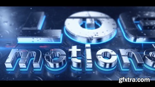 Videohive Rain 3D Logo 22883707