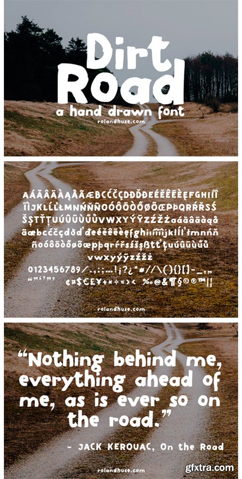 Dirt Road Font