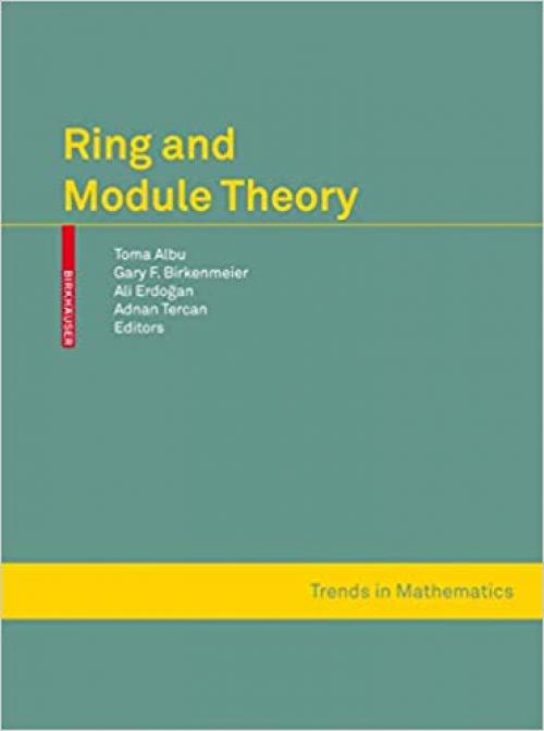 Ring and Module Theory (Trends in Mathematics) - 3034600062