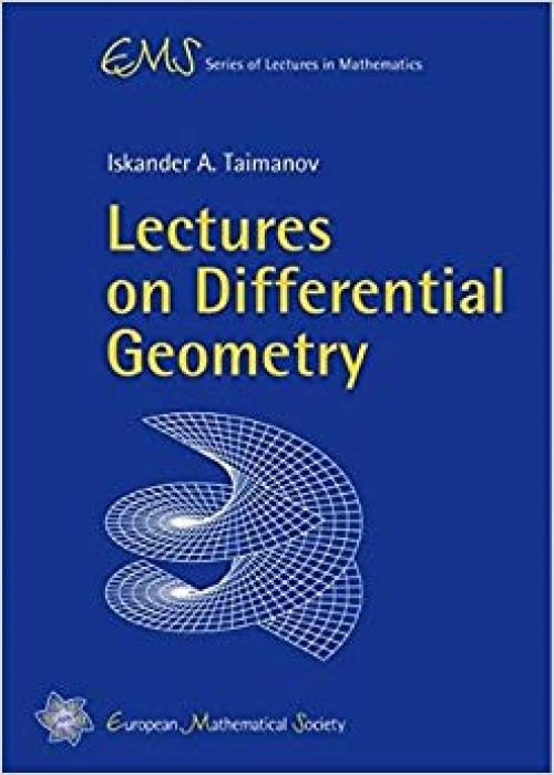 Lectures on Differential Geometry (Ems Series of Lectures in Mathematics) - 3037190507