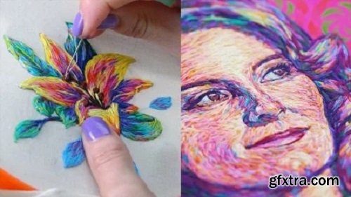 Painting with Thread: Modern Embroidery for Beginners