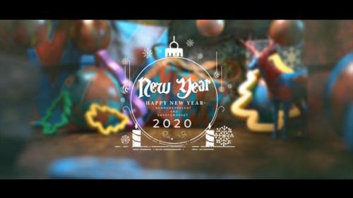 Videohive - Christmas Postcard And Opener 2020