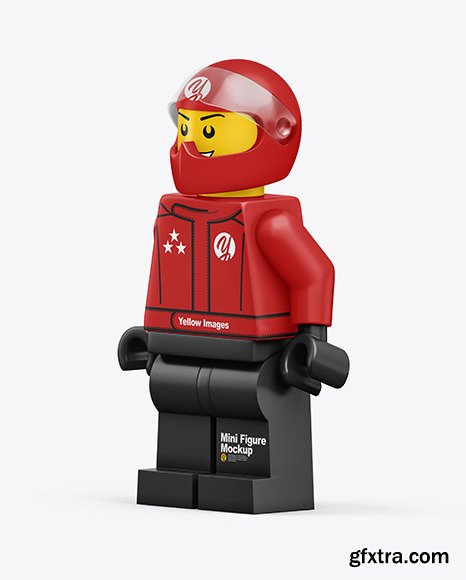 Racer Mini Figure Mockup 55214