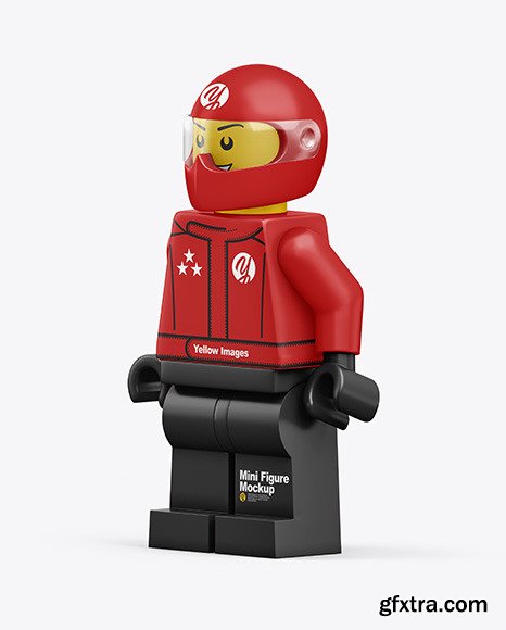 Racer Mini Figure Mockup 55214