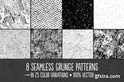 GraphicRiver - Grit and Grunge Repeat Patterns 9217510