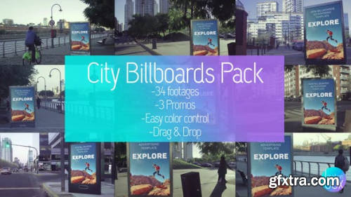 Videohive Billboards City Mockup Pack 23726584