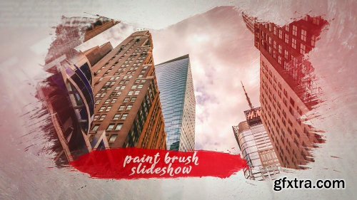 Videohive Brush Paint Slideshow 23643720