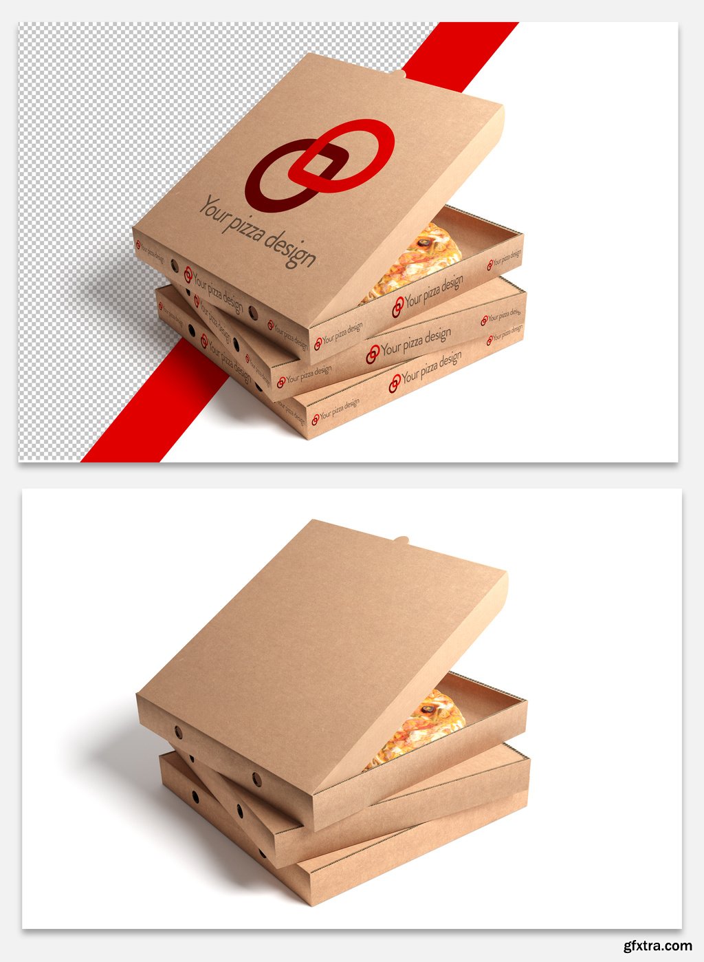 Download 3 Stacked Pizza Boxes Mockup 320883161