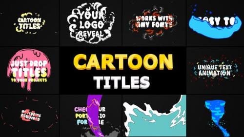 Videohive - Cartoon Titles Pack | Premiere Pro MOGRT