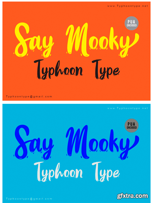 Say Mooky Font