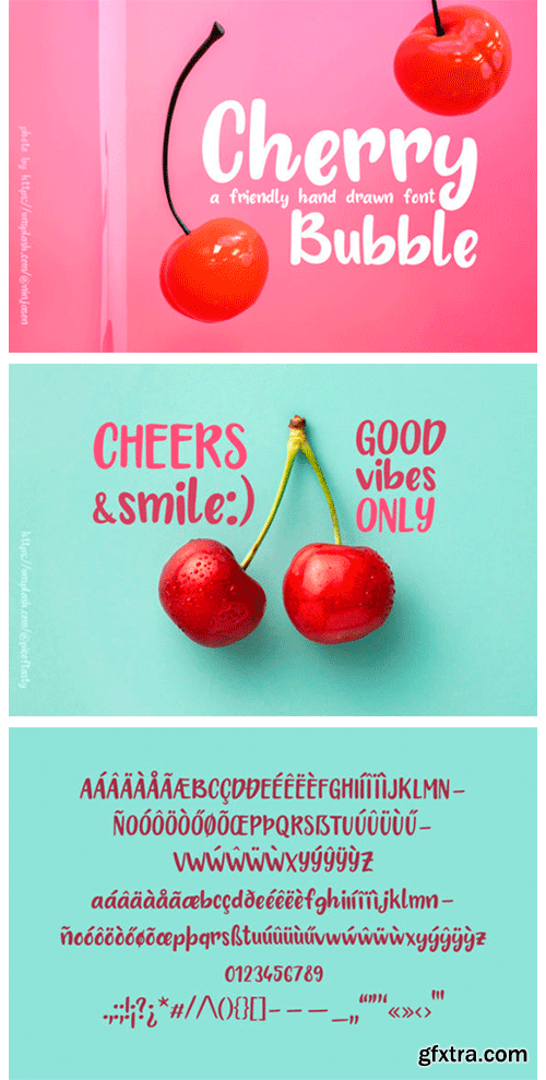 Cherry Bubble Font