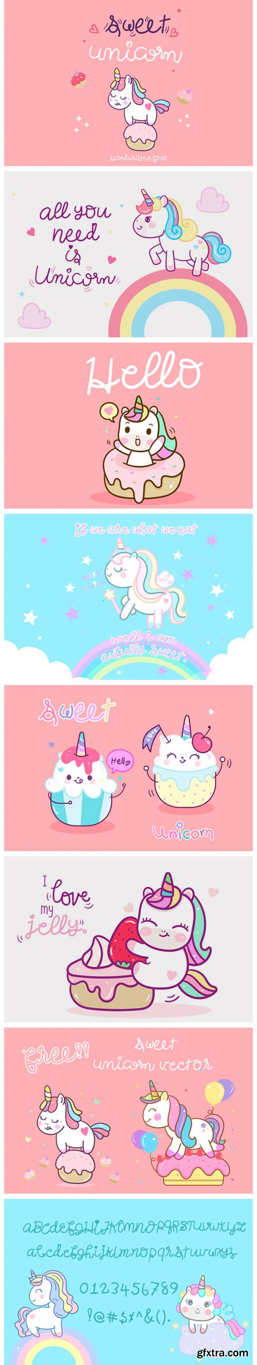 Sweet Unicorn Font