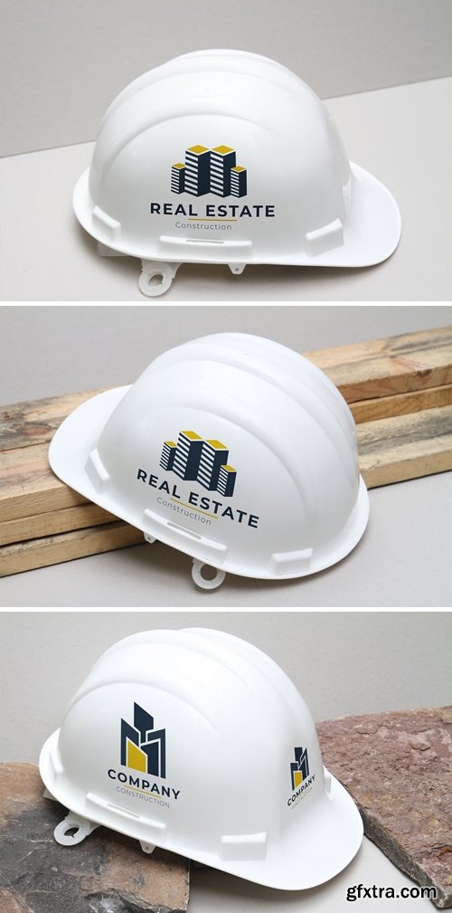 Construction Helmet Mockup