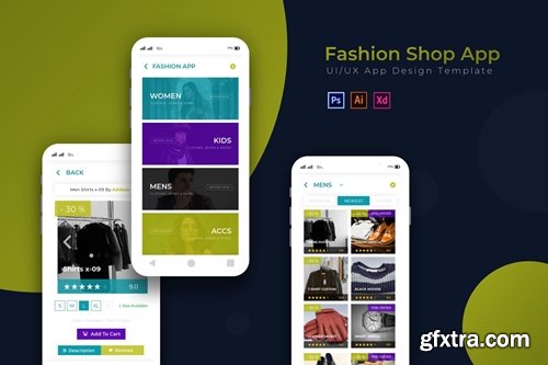 Fashionshop | App Design Template