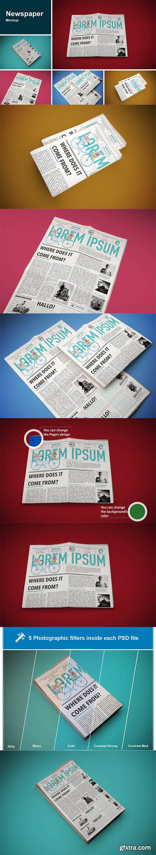 Newspaper Mockup