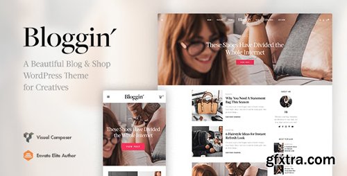 ThemeForest - Blggn v1.4.0 - A Responsive Blog & Shop WordPress Theme - 22090116