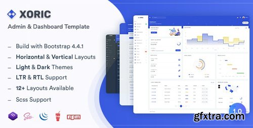 ThemeForest - Xoric v1.0 - Admin & Dashboard Template - 25555352