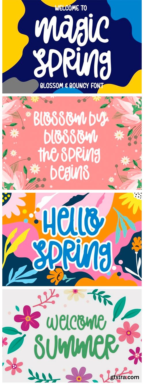 Magic Spring Font