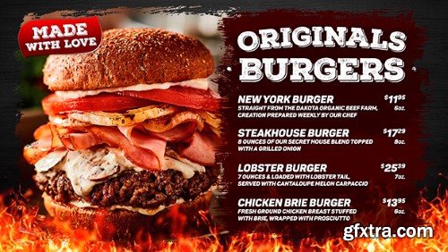 Videohive Steak & Burger - Restaurant Promo 20995392