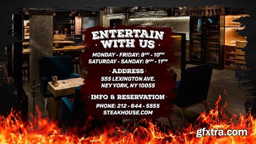 Videohive Steak & Burger - Restaurant Promo 20995392