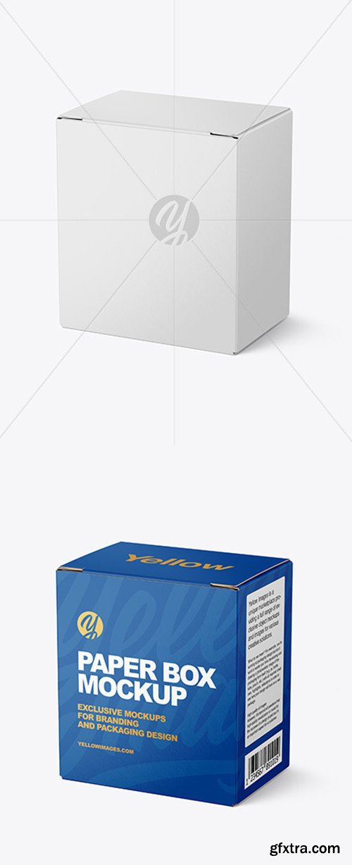 Paper Box Mockup 53704