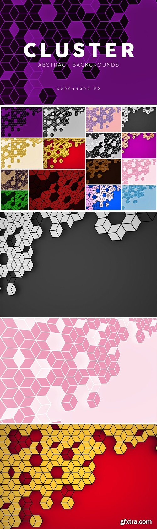 Rhombus Cluster Backgrounds