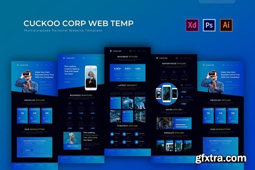 Cuckoo Corp | PSD Web Template