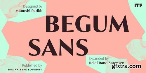 Begum Sans Font Family