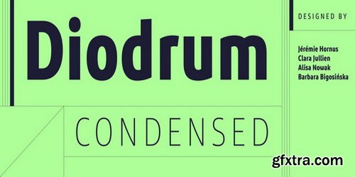 Diodrum Condensed Font Family