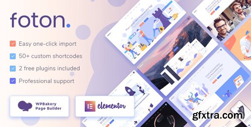 ThemeForest - Foton v1.4.1 - Software and App Landing Page Theme - 22251705 - NULLED