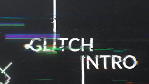 Videohive - Geometric Glitch Logo Reveal