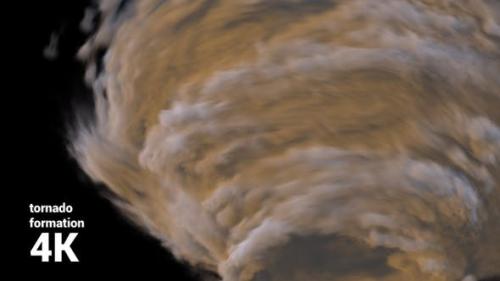 Videohive - Tornado Formation 4K